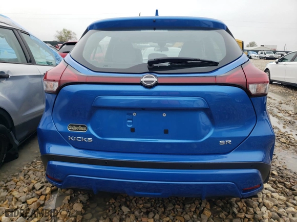 2023 Nissan Kicks SR with VIN 3N1CP5DV6PL569107, listed as a Copart auction lot 47650765 with 28,745 mi miles and Salvage Title. Bid and sale history available at carsss.com. Image 6.