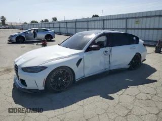 2024 BMW M3 Competition xDrive with VIN WBS43AY05RFS51389, listed as a Copart auction lot 56823155 with 19,394 mi miles and Salvage title. Bid and sale history available at DreamBid. Image 1.