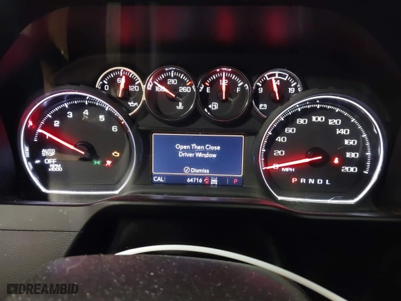 2019 Chevrolet Silverado 1500 LT Trail Boss with VIN 1GCPYFED0KZ399710, listed as a IAAI auction lot 41490011 with 64,716 mi miles. Bid and sale history available at carsss.com. Image 7.