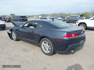 2014 Chevrolet Camaro LS with VIN 2G1FA1E36E9137949, listed as a IAAI auction lot 41985075 with 1 mi miles. Bid and sale history available at carsss.com. Image 3.