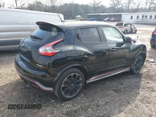 2015 Nissan Juke SV with VIN JN8AF5MV7FT554864, listed as a IAAI auction lot 41524495 with 159,075 mi miles. Bid and sale history available at carsss.com. Image 4.