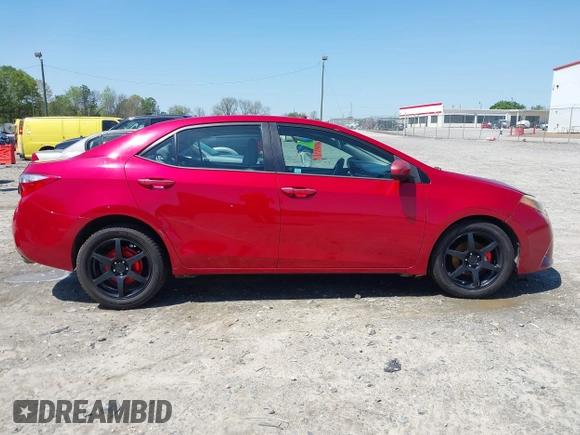 2015 Toyota Corolla L with VIN 2T1BURHE5FC371946, listed as a IAAI auction lot 41951865 with 280,640 mi miles and . Bid and sale history available at DreamBid. Image 13.