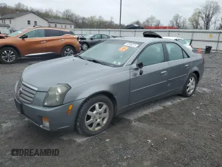 2005 Cadillac CTS with VIN 1G6DP567350142349, listed as a Copart auction lot 52595875 with 162,000 mi miles and Salvage Title. Bid and sale history available at carsss.com. Image 1.