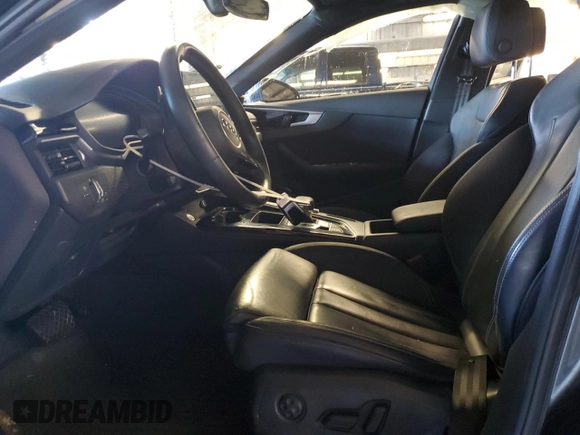 2020 Audi A4 Premium Plus with VIN WAUENAF45LA050461, listed as a Copart auction lot 88592305 with Not Provided miles and Salvage Title. Bid and sale history available at DreamBid. Image 7.