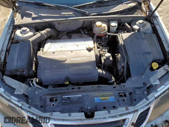 2008 Saab 9-3 with VIN YS3FB79Y686005890, listed as a Copart auction lot 77331064 with 187,143 mi miles and Clean Title. Bid and sale history available at carsss.com. Image 11.