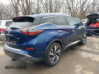 2022 Nissan Murano SL with VIN 5N1AZ2CJ5NC106889, listed as a IAAI auction lot 41207467 with 74,980 mi miles and . Bid and sale history available at carsss.com. Image 4.