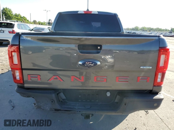 2019 Ford Ranger XL with VIN 1FTER4FH2KLA28612, listed as a Copart auction lot 60520835 with 73,127 mi miles and Salvage title. Bid and sale history available at DreamBid. Image 6.