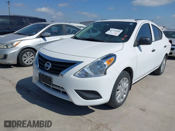 2015 Nissan Versa S Plus with VIN 3N1CN7AP8FL957283, listed as a IAAI auction lot 41791846 with 81,340 mi miles and . Bid and sale history available at DreamBid. Image 2.
