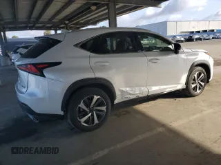 2020 Lexus NX with VIN JTJGARBZ5L2178195, listed as a Copart auction lot 52190215 with 23,211 mi miles and Salvage Title. Bid and sale history available at carsss.com. Image 3.