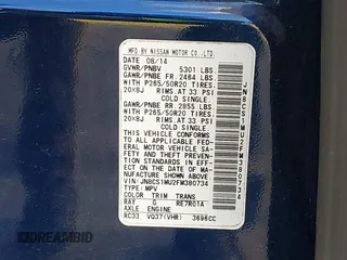 2015 Infiniti QX70 с VIN JN8CS1MU2FM380734, выставлен на аукционе IAAI как лот 42723003 с пробегом 175 469 миль миль и . История ставок и продаж доступна на DreamBid. Изображение 9.