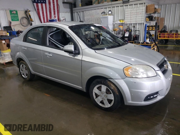 2011 Chevrolet Aveo 1LT z VIN KL1TD5DE6BB154327, wystawiony jako Copart lot #51313085 z przebiegiem 76 402 mil mil oraz Szkoda całkowita • Salvage title. Historia ofert i sprzedaży dostępna na DreamBid. Obrazek 4.