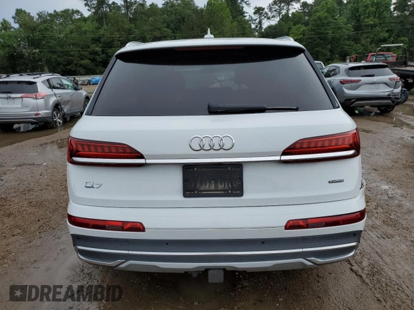 2021 Audi Q7 Premium Plus с VIN WA1LXAF75MD014505, выставлен на аукционе Copart как лот 61069045 с пробегом 51 182 миль миль и Списание • Salvage title. История ставок и продаж доступна на DreamBid. Изображение 6.