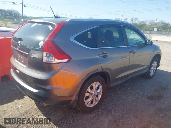 2012 Honda CR-V EX-L with VIN 5J6RM4H79CL040451, listed as a IAAI auction lot 41983653 with 113,332 mi miles. Bid and sale history available at carsss.com. Image 4.