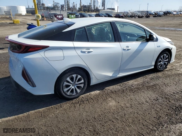 2020 Toyota Prius Prime LE with VIN JTDKARFP3L3125267, listed as a Copart auction lot 50621395 with 88,796 mi miles and Salvage Title. Bid and sale history available at carsss.com. Image 3.