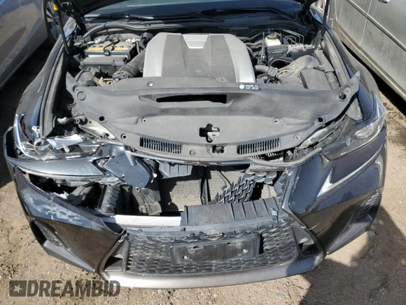 2019 Lexus IS with VIN JTHC81D27K5039163, listed as a Copart auction lot 52436405 with 94,252 mi miles and Salvage Title. Bid and sale history available at carsss.com. Image 11.