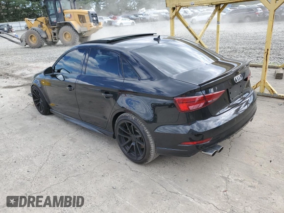2020 Audi A3 S line Premium Plus with VIN WAUJEGFF0LA103649, listed as a Copart auction lot 60234924 with 32,910 mi miles and Salvage Title. Bid and sale history available at DreamBid. Image 2.
