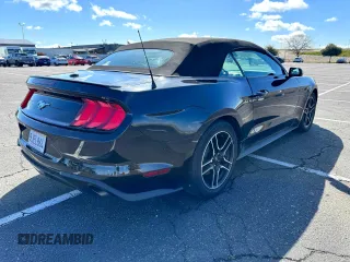 2022 Ford Mustang EcoBoost with VIN 1FATP8UH1N5119893, listed as a Copart auction lot 50090825 with 52,521 mi miles and Clean Title. Bid and sale history available at carsss.com. Image 4.