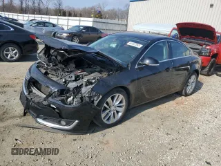 2015 Buick Regal Premium I with VIN 2G4GN5EX8F9123476, listed as a Copart auction lot 44107265 with 171,023 mi miles and Salvage Title. Bid and sale history available at carsss.com. Image 1.