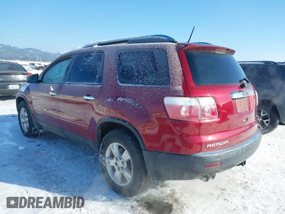 2008 GMC Acadia SLE1 with VIN 1GKEV13758J185257, listed as a IAAI auction lot 41563136 with 113,772 mi miles. Bid and sale history available at carsss.com. Image 3.