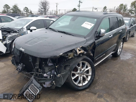 2015 Jeep Grand Cherokee Summit with VIN 1C4RJEJG3FC626002, listed as a IAAI auction lot 41295706 with 85,958 mi miles and . Bid and sale history available at DreamBid. Image 17.