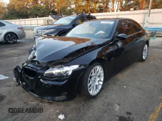 2008 BMW 3 Series 328i with VIN WBAWB33538P133705, listed as a Copart auction lot 52136404 with 0 mi miles and Salvage Title. Bid and sale history available at carsss.com. Image 1.