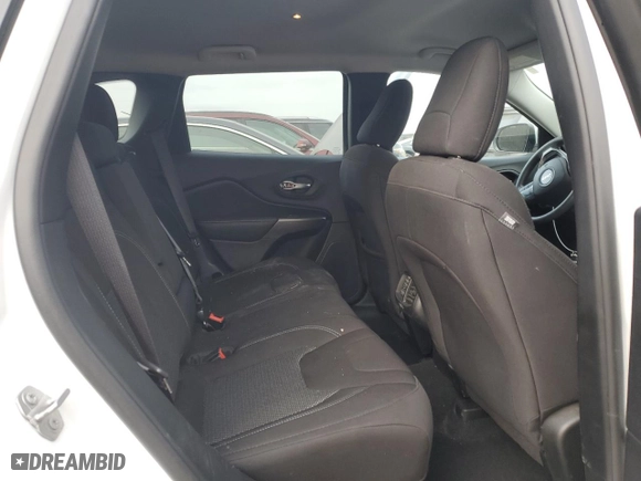 2020 Jeep Cherokee Latitude with VIN 1C4PJLCB3LD648519, listed as a Copart auction lot 44007005 with 55,729 mi miles and Salvage Title. Bid and sale history available at carsss.com. Image 10.