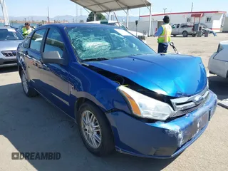 2009 Ford Focus SE with VIN 1FAHP35N99W225537, listed as a IAAI auction lot 41960881 with 108,301 mi miles. Bid and sale history available at carsss.com. Image 1.