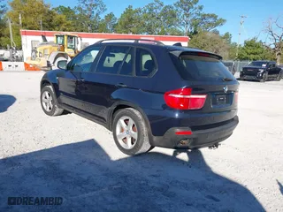 2007 BMW X5 3.0si with VIN 5UXFE43587L018974, listed as a IAAI auction lot 41842712 with 1 mi miles. Bid and sale history available at carsss.com. Image 3.