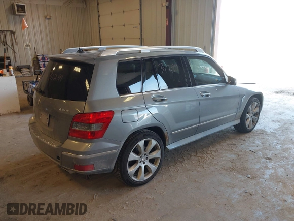 2010 Mercedes-Benz GLK 350 with VIN WDCGG8HB3AF429608, listed as a IAAI auction lot 42031299 with 131,696 mi miles and . Bid and sale history available at DreamBid. Image 4.