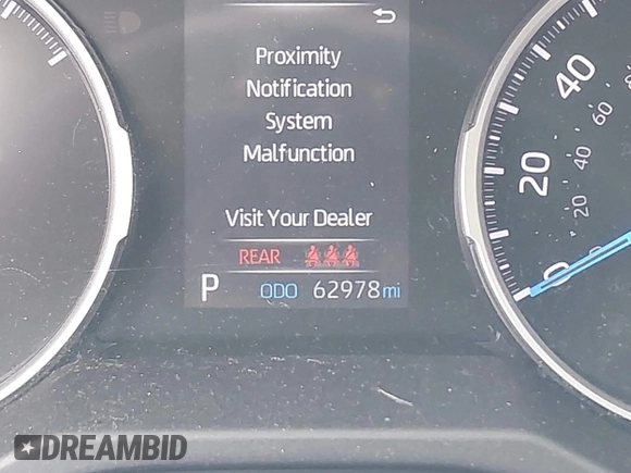 2021 Toyota RAV4 Hybrid LE with VIN 2T3LWRFVXMW118867, listed as a IAAI auction lot 41879735 with 62,978 mi miles. Bid and sale history available at carsss.com. Image 15.