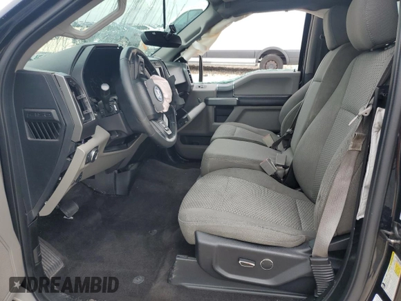 2018 Ford F-150 XL with VIN 1FTEW1CP1JKC93187, listed as a Copart auction lot 55758315 with Not provided miles and Salvage title. Bid and sale history available at DreamBid. Image 7.
