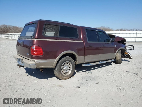 2003 Ford F-150 XLT with VIN 1FTRW07L73KD27414, listed as a Copart auction lot 46600145 with Not Provided miles and Salvage Title. Bid and sale history available at carsss.com. Image 3.