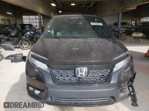 2020 Honda Passport Elite с VIN 5FNYF8H06LB013944, выставлен на аукционе Copart как лот 87193244 с пробегом 69 253 миль миль и Списание • Salvage title. История ставок и продаж доступна на DreamBid. Изображение 5.