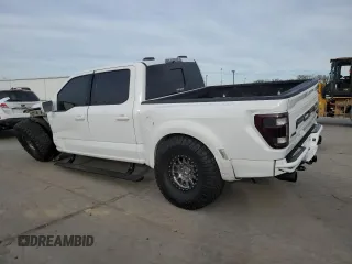 2022 Ford F-150 Raptor with VIN 1FTFW1RG6NFA17422, listed as a Copart auction lot 47318275 with 42,003 mi miles and Salvage Title. Bid and sale history available at carsss.com. Image 2.