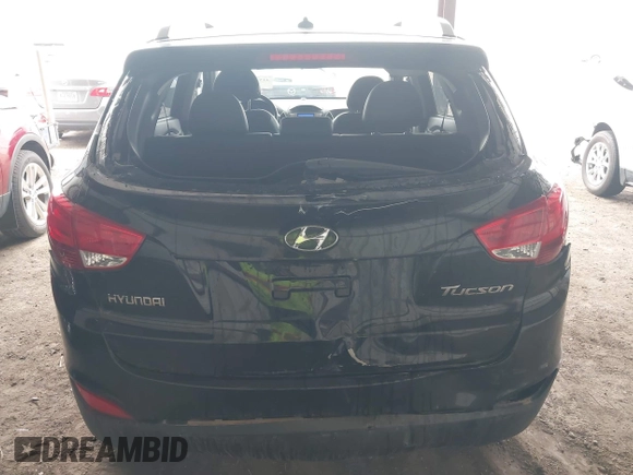 2010 Hyundai Tucson GLS with VIN KM8JU3AC0AU070395, listed as a IAAI auction lot 41933773 with 18,097 mi miles and . Bid and sale history available at DreamBid. Image 16.
