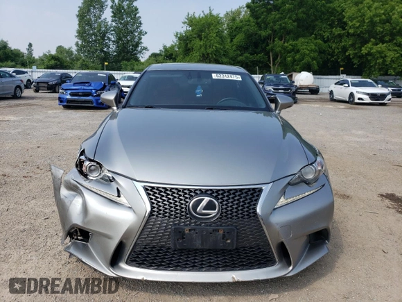 2016 Lexus IS 300/350 with VIN JTHCM1D26G5003905, listed as a Copart auction lot 62312475 with 273,129 mi miles and Clean title. Bid and sale history available at DreamBid. Image 5.