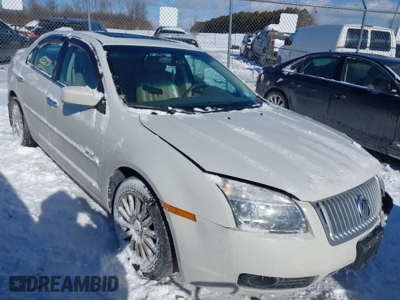 2008 Mercury Milan Premier with VIN 3MEHM02138R665689, listed as a IAAI auction lot 41431920 with 80,951 mi miles and . Bid and sale history available at DreamBid. Image 1.