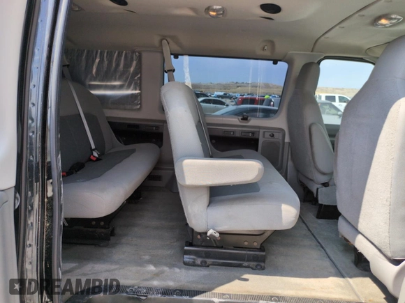 2013 Ford Econoline Passenger XL with VIN 1FBSS3BLXDDB07720, listed as a Copart auction lot 64886215 with 125,856 mi miles and Clean title. Bid and sale history available at DreamBid. Image 10.