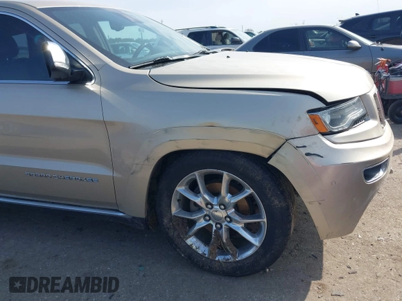 2014 Jeep Grand Cherokee Summit с VIN 1C4RJEJG1EC295063, выставлен на аукционе IAAI как лот 41569926 с пробегом 205 404 миль миль и . История ставок и продаж доступна на DreamBid. Изображение 6.