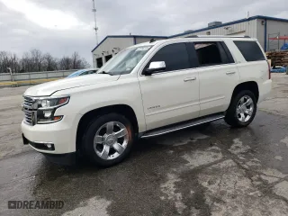 2015 Chevrolet Tahoe LTZ with VIN 1GNSCCKC7FR184650, listed as a Copart auction lot 50788705 with 167,279 mi miles and Salvage Title. Bid and sale history available at carsss.com. Image 1.