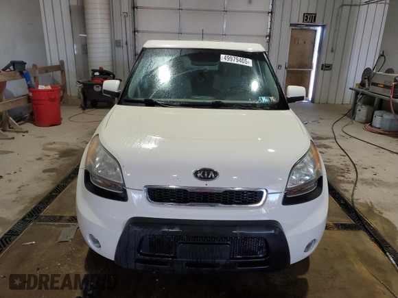 2011 Kia Soul + with VIN KNDJT2A22B7718196, listed as a Copart auction lot 49979405 with 158,861 mi miles and Salvage Title. Bid and sale history available at carsss.com. Image 5.