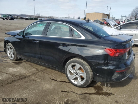 2024 Audi A3 Premium with VIN WAUAUDGY5RA079343, listed as a Copart auction lot 45849855 with 25,325 mi miles and Clean Title. Bid and sale history available at carsss.com. Image 2.