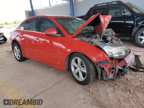 2012 Chevrolet Cruze 2LT with VIN 1G1PG5SC0C7152847, listed as a Copart auction lot 51389975 with 174,511 mi miles and Salvage Title. Bid and sale history available at DreamBid. Image 4.