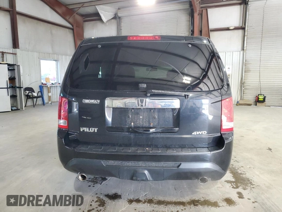 2012 Honda Pilot EX-L with VIN 5FNYF4H54CB085634, listed as a Copart auction lot 53703905 with 161,161 mi miles and Clean Title. Bid and sale history available at DreamBid. Image 6.