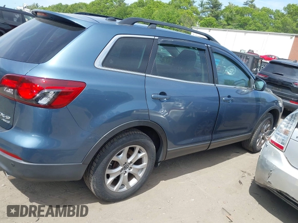 2014 Mazda CX-9 Touring with VIN JM3TB3CV8E0441535, listed as a IAAI auction lot 42355526 with 155,826 mi miles and . Bid and sale history available at DreamBid. Image 13.