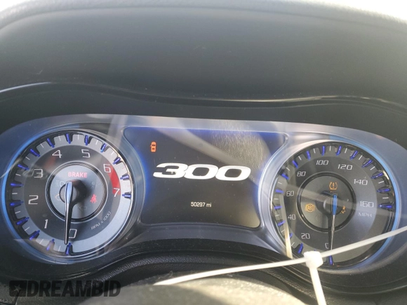 2017 Chrysler 300 S Alloy Edition with VIN 2C3CCABT2HH593566, listed as a Copart auction lot 88085215 with 50,297 mi miles and Salvage Title. Bid and sale history available at DreamBid. Image 9.