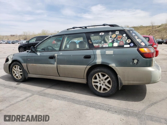 2002 Subaru Legacy Outback z VIN 4S3BH675727616939, wystawiony jako Copart lot #54440235 z przebiegiem 202 457 mil mil oraz Czysty tytuł • Clean title. Historia ofert i sprzedaży dostępna na DreamBid. Obrazek 2.