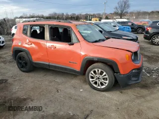 2015 Jeep Renegade Latitude with VIN ZACCJABH0FPB59012, listed as a Copart auction lot 46702535 with 63,692 mi miles and Clean Title. Bid and sale history available at carsss.com. Image 4.