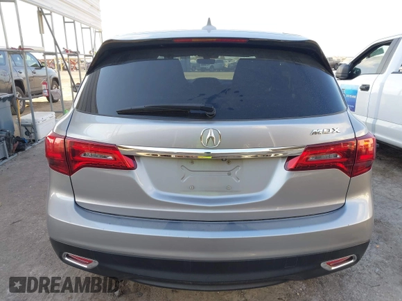 2016 Acura MDX w/Tech with VIN 5FRYD3H4XGB021609, listed as a IAAI auction lot 41459777 with 103,294 mi miles. Bid and sale history available at carsss.com. Image 16.