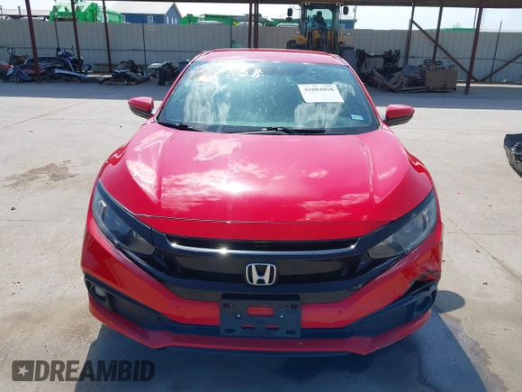 2021 Honda Civic Sport with VIN 2HGFC2F85MH509062, listed as a IAAI auction lot 41884858 with 35,337 mi miles and . Bid and sale history available at DreamBid. Image 13.